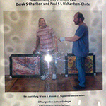 Rathaus signage for the exhibition